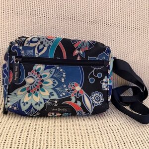VERA BRADLEY Gently Used Adjustable Floral Print Small Belt Crossbody Bag Purse